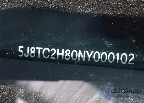 2022 Acura Rdx A-Spec Advance Package/Pmc Edition z USA, uszkodzony, nr VIN 5J8TC2H80NY000102